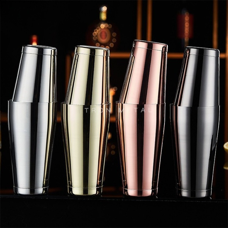 Boston Shaker Set - Coctelera Boston de Acero Inoxidable 304,