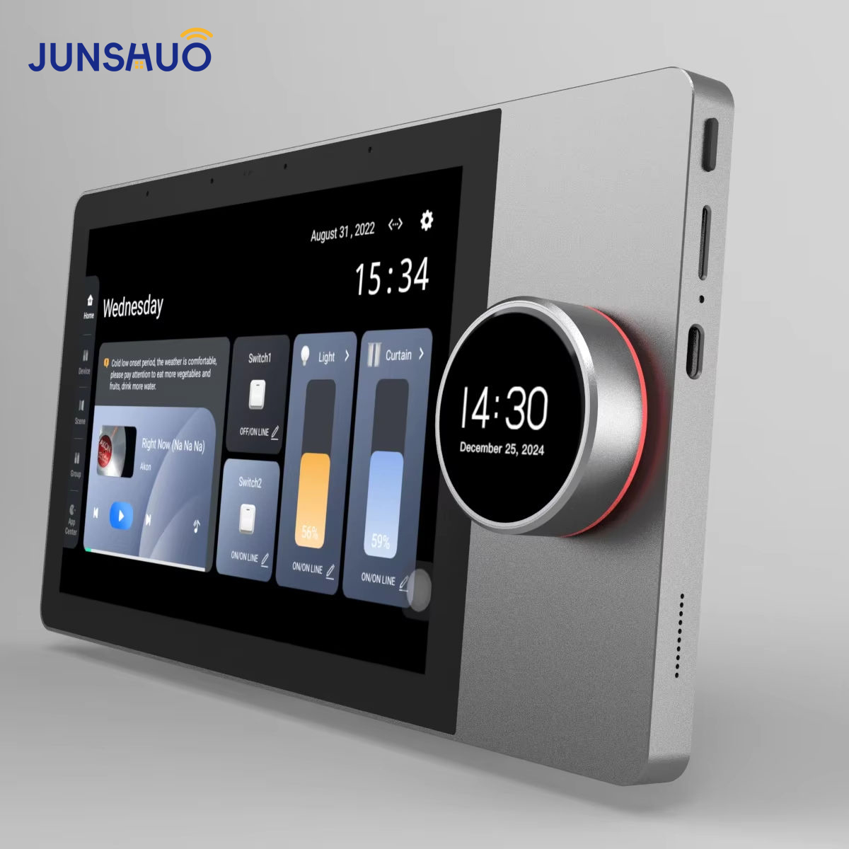 Home Bar Android - JUNSHUO 2025 Sistema de Automatización del