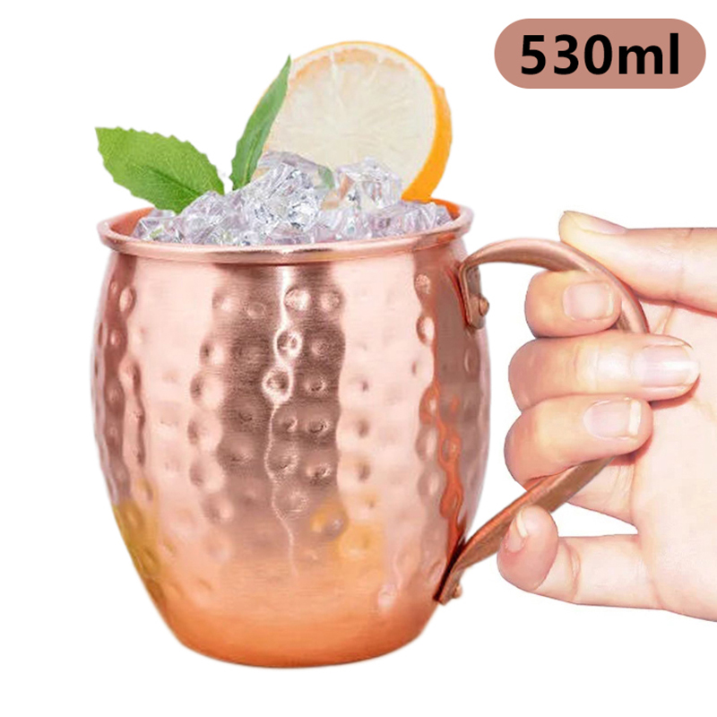Mule Copper Mug - 【F】Taza Moscow Mule de Cobre 100%