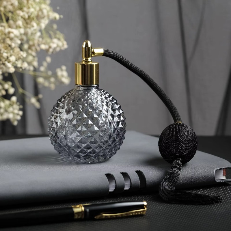 Bitters Bottle Set - Atomizador de Perfume con borla larga,