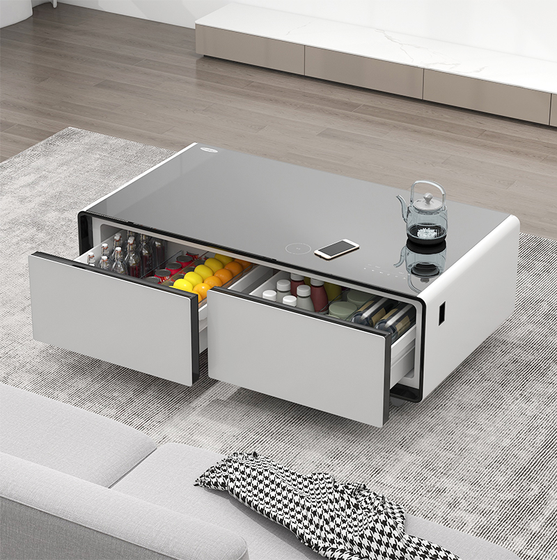 Home Bar And Fridge - Mesa de Centro Inteligente con Mini