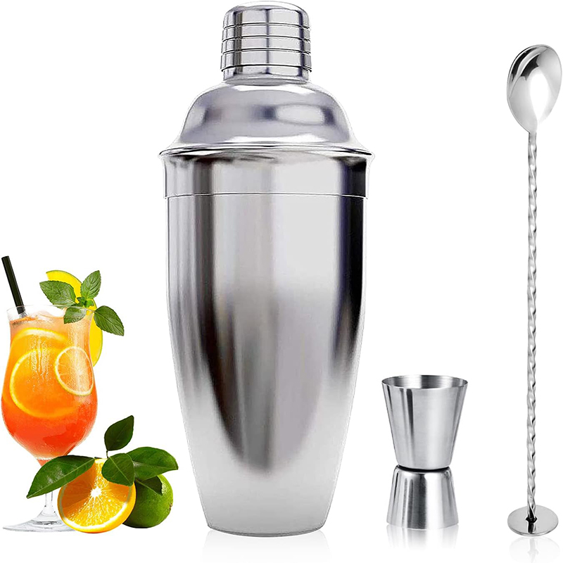 Boston Shaker Set - Juego de coctelera de acero inoxidable
