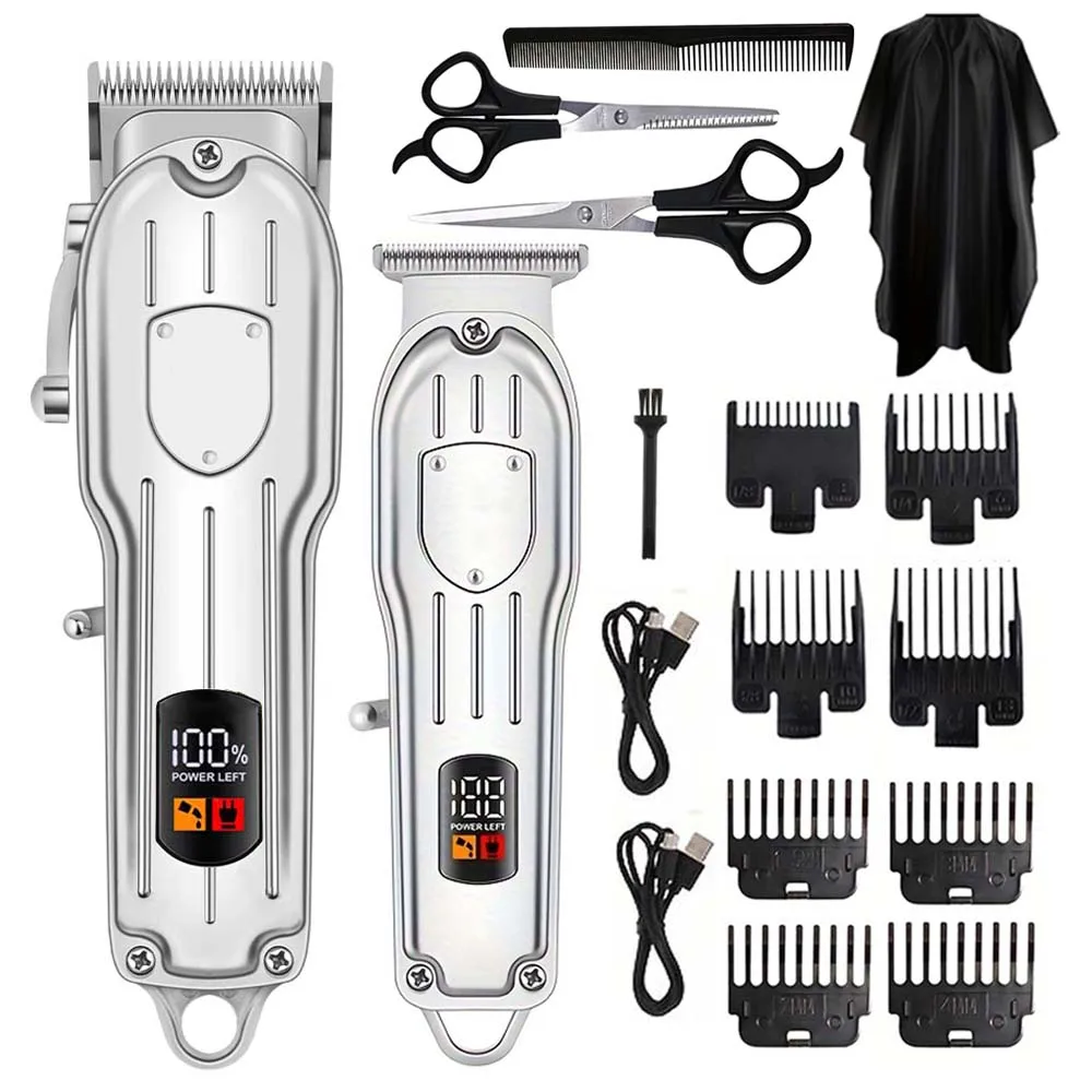 Home Barbershop - Cortadora de Pelo Eléctrica con Pantalla