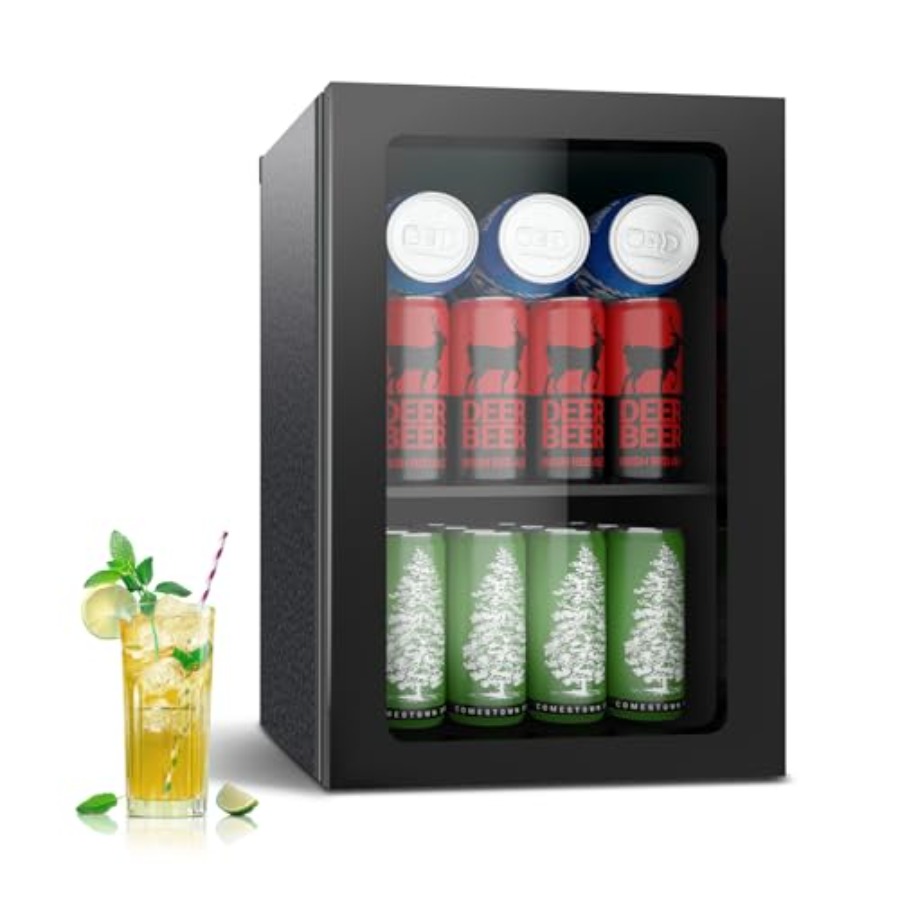 Home Bar And Fridge - Refrigerador de Bebidas para Oficina, Dormitorio,