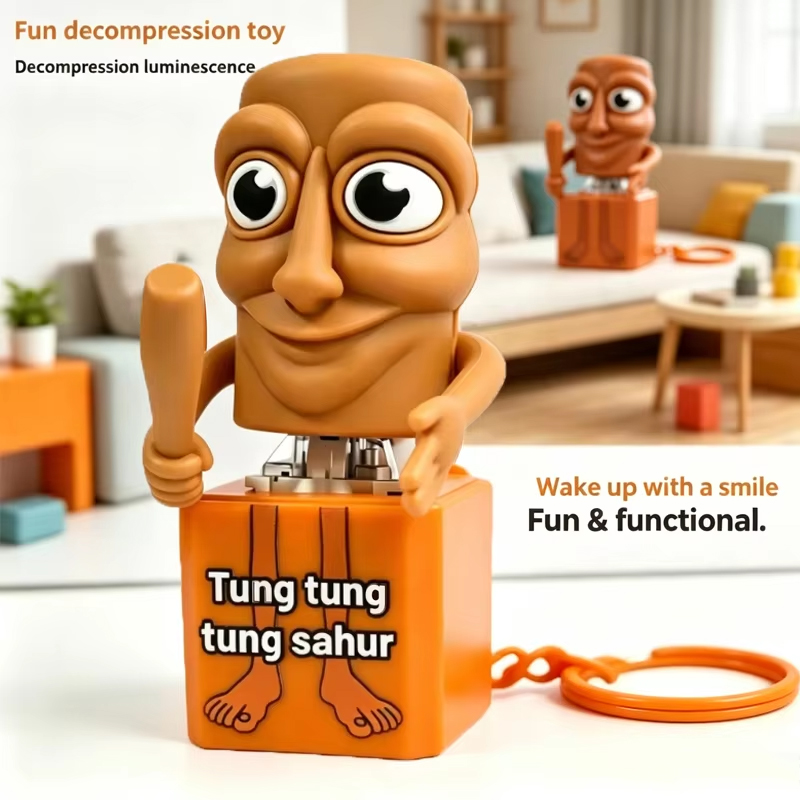 Home Bar Accessories - Nuevo Llavero Tung Tung Tung Sahur,