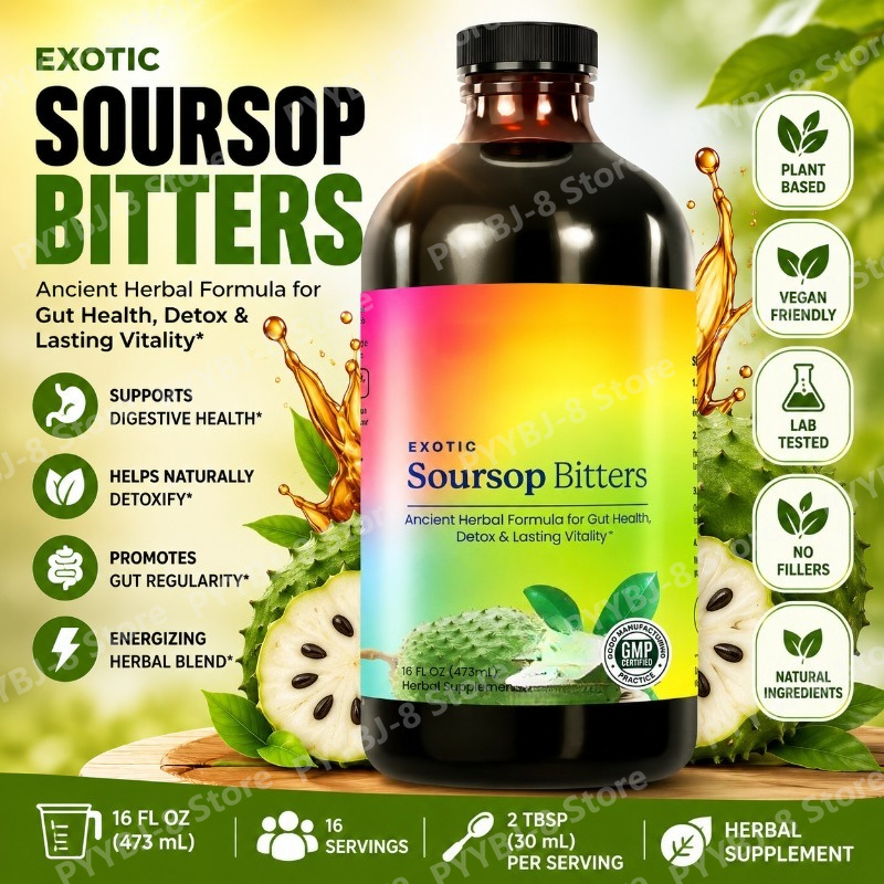 Bitters Bottle Set - Gotas de extracto de guanábana líquidas
