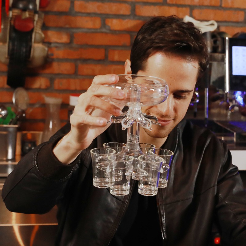 Home Bar Setup Kit - Juego de Decantador de Licor de