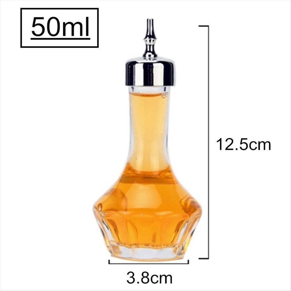 Bitters Bottle Set - Juego de 6 Botellas para Bitters