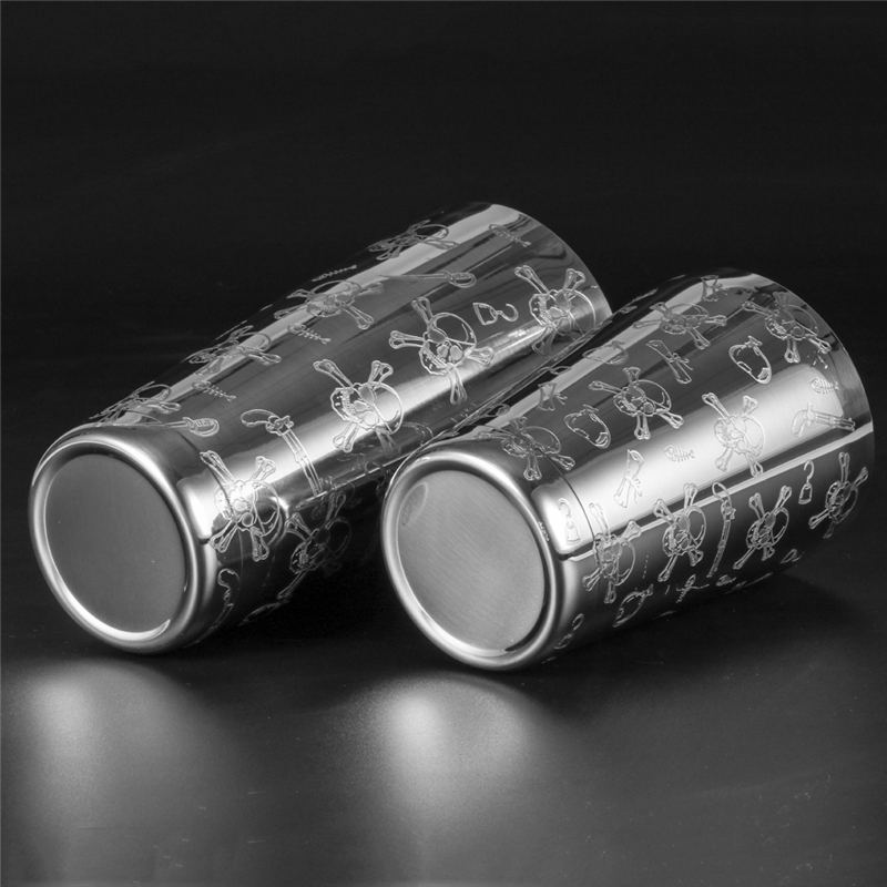 500 ml/800 ml grabado cráneo a - Boston Shaker Set reseña y precio
