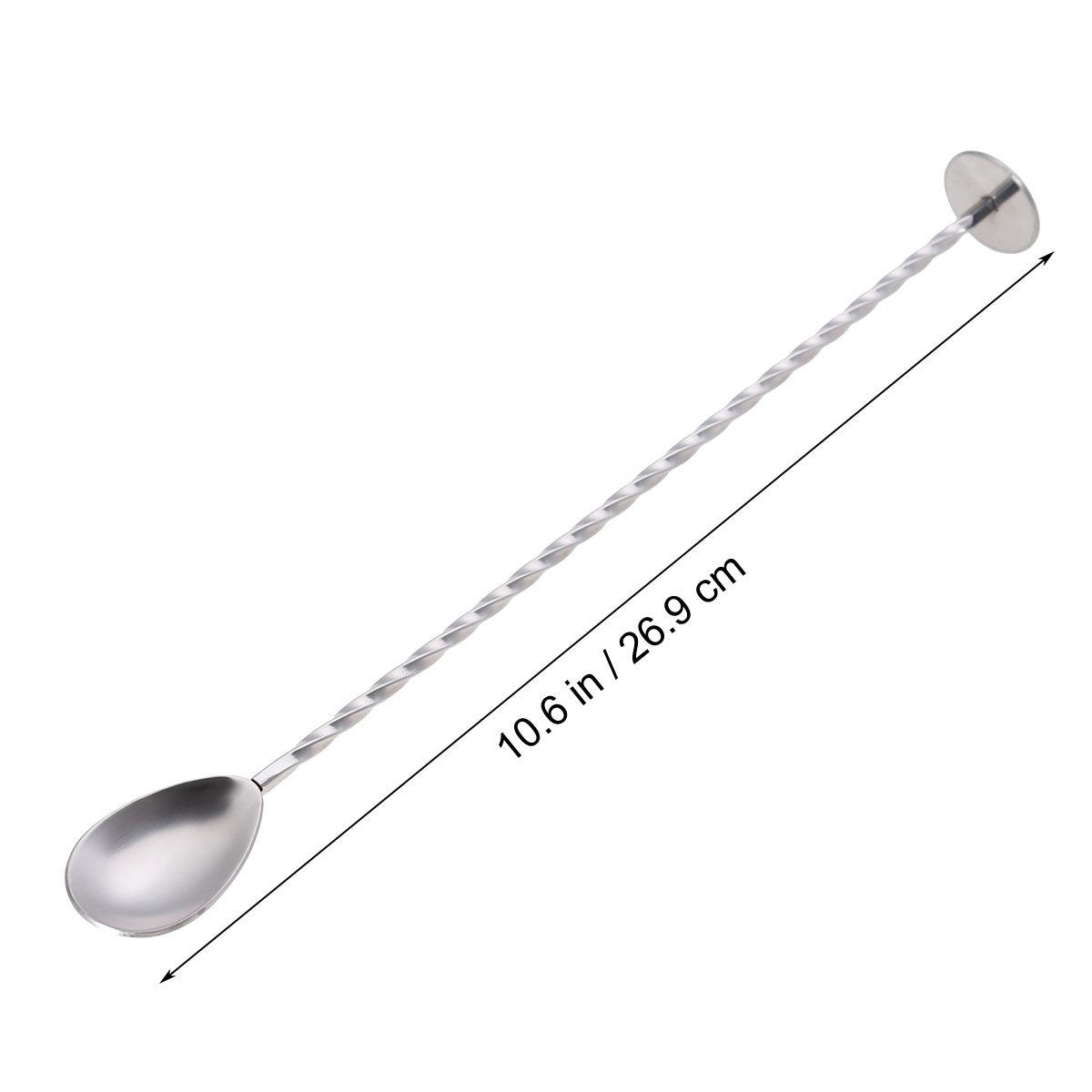 Cuchara de Bar de Acero Inoxid - Bar Spoon Twisted reseña y precio