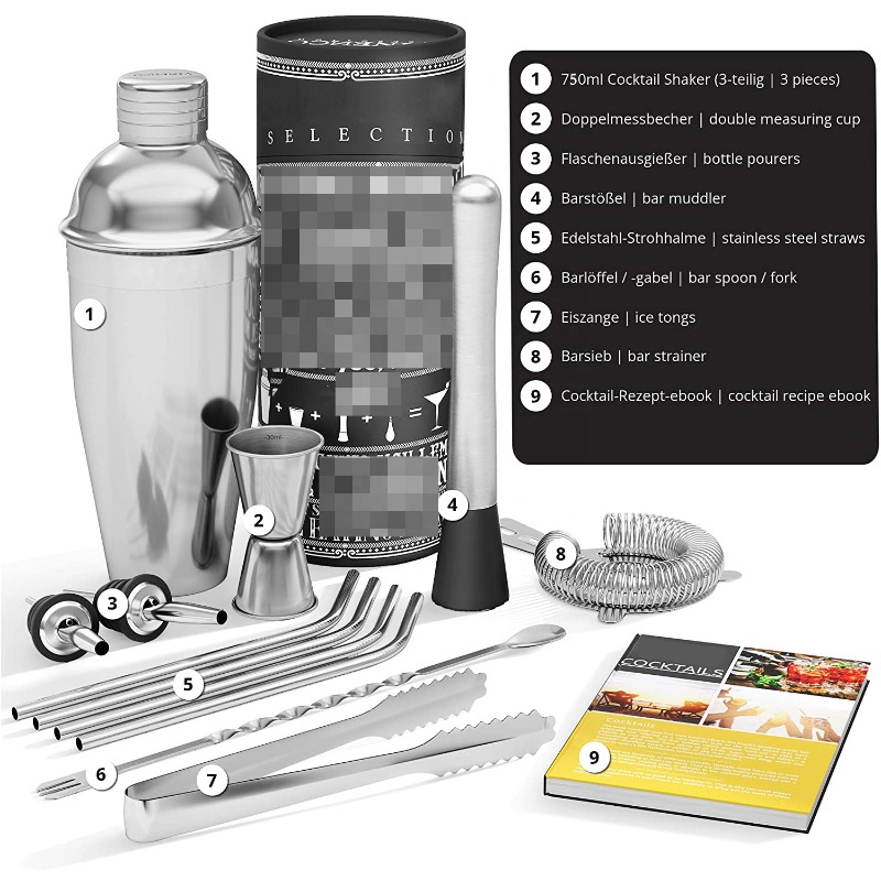 Kit Básico de Bar para Mezclar - Bar Spoon Twisted reseña y precio