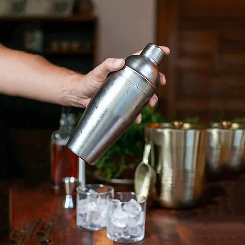 Coctelera de acero inoxidable, - Boston Shaker Set reseña y precio