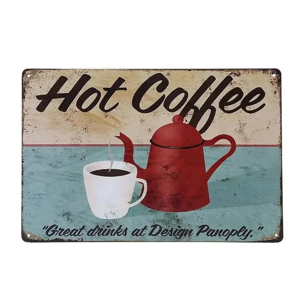 Letreros Metálicos Decorativos - Home Bar And Coffee reseña y precio