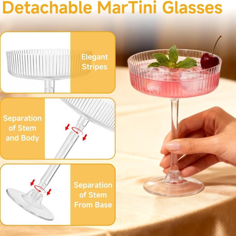 Copas de plástico transparente - Home Bar Supplies reseña y precio
