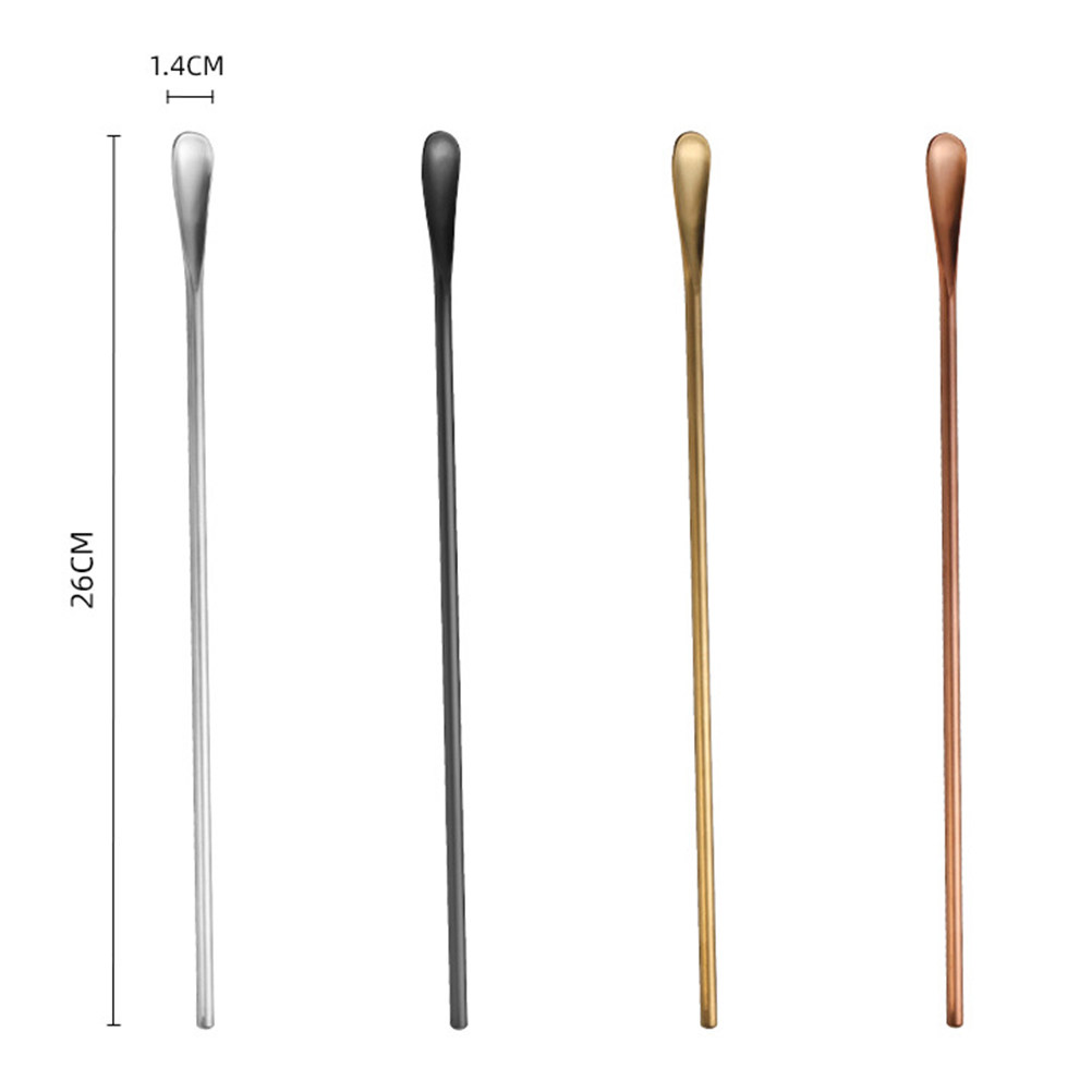 2 Cucharas de Acero Inoxidable - Bar Spoon Twisted reseña y precio