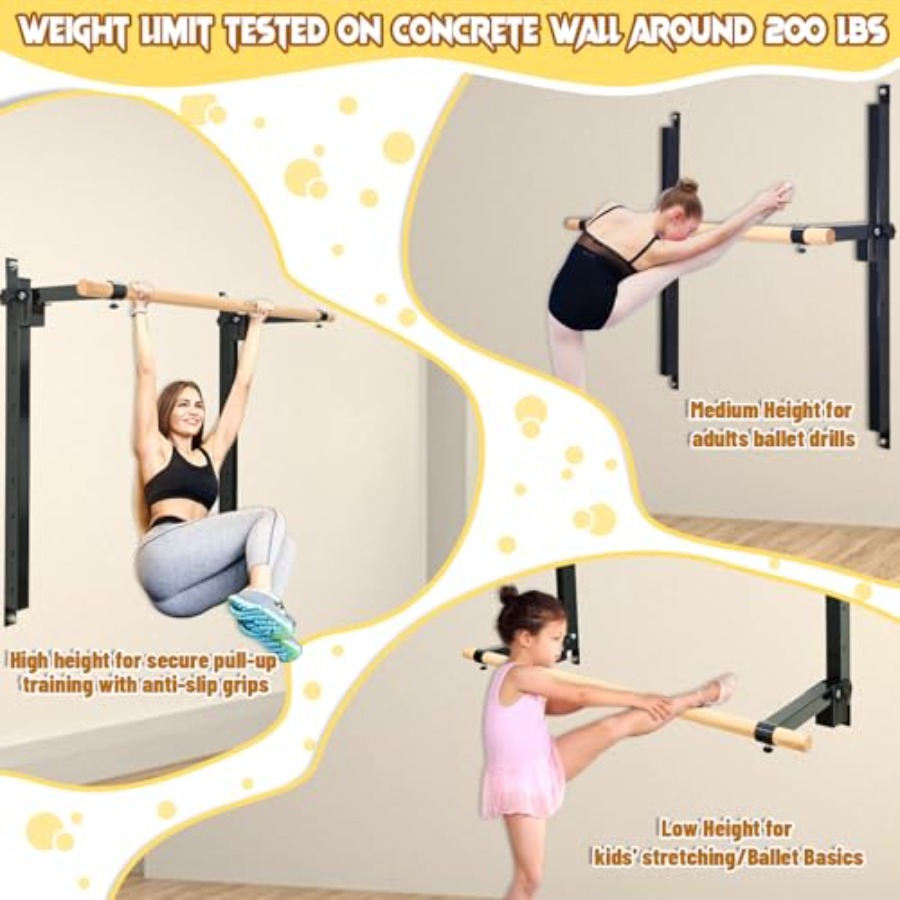 Barra de Ballet para Montar en - Home Bar And Gym reseña y precio