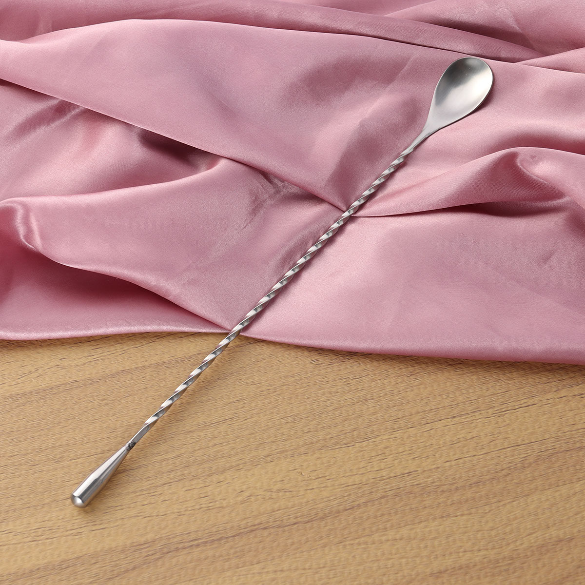 Cuchara de barra de acero inox - Bar Spoon Twisted reseña y precio