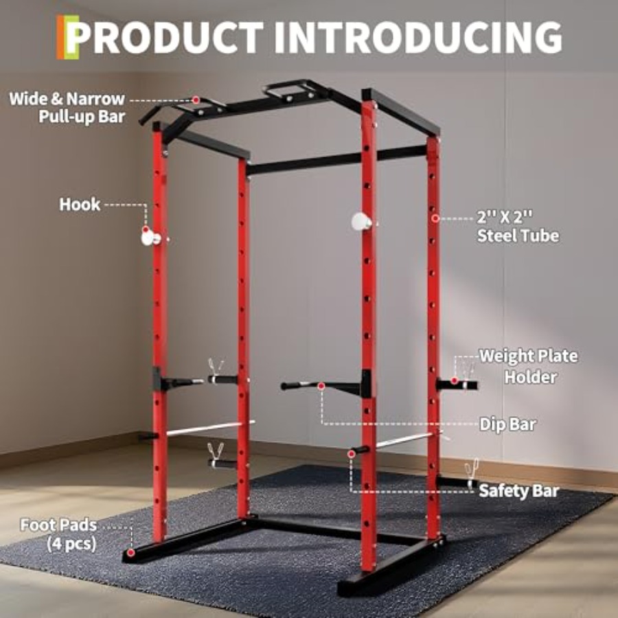 Jaula de potencia de alta resi - Home Bar And Gym reseña y precio