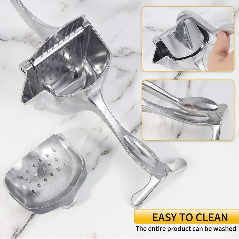 Exprimidor Manual de Aluminio, - Citrus Juicer Bar reseña y precio