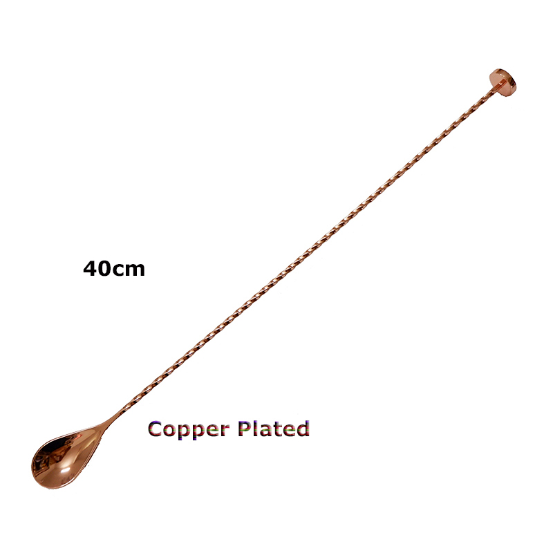 Cuchara de cóctel de acero ino - Bar Spoon Twisted reseña y precio