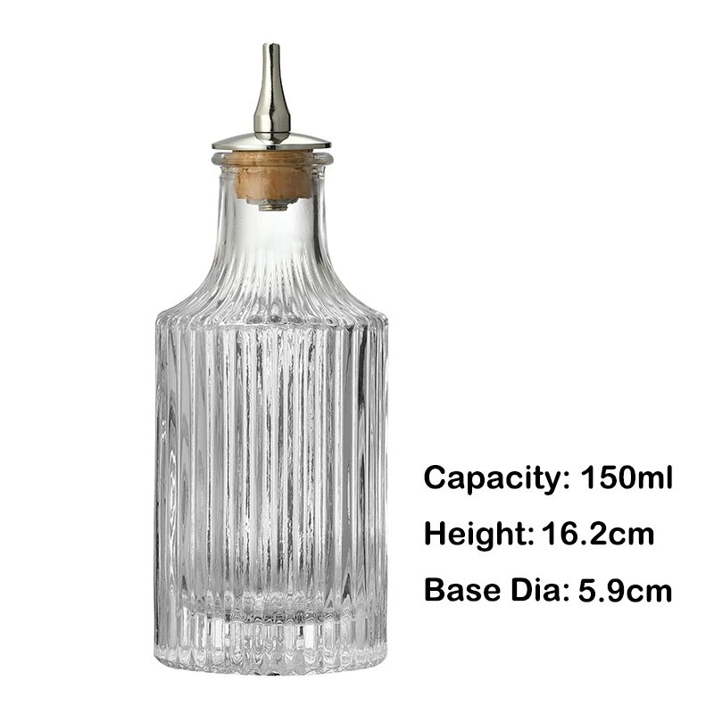 Botella de cóctel amargo Vinta - Bitters Bottle Set reseña y precio