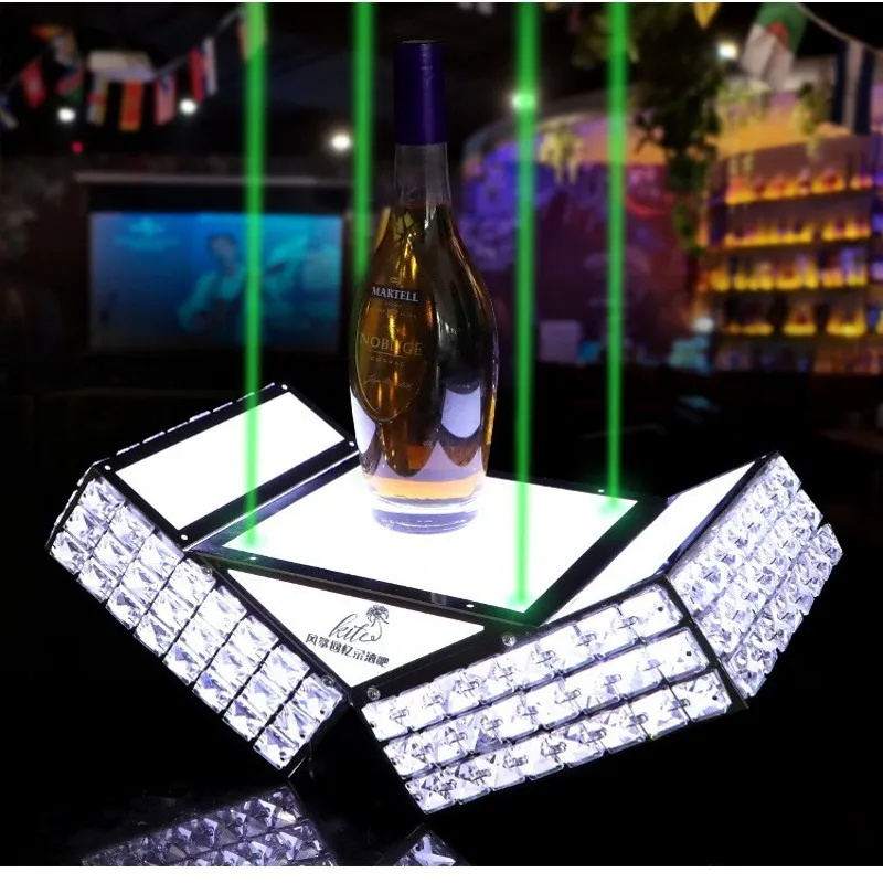 Base de luz LED con láser para - Home Bar Setup reseña y precio