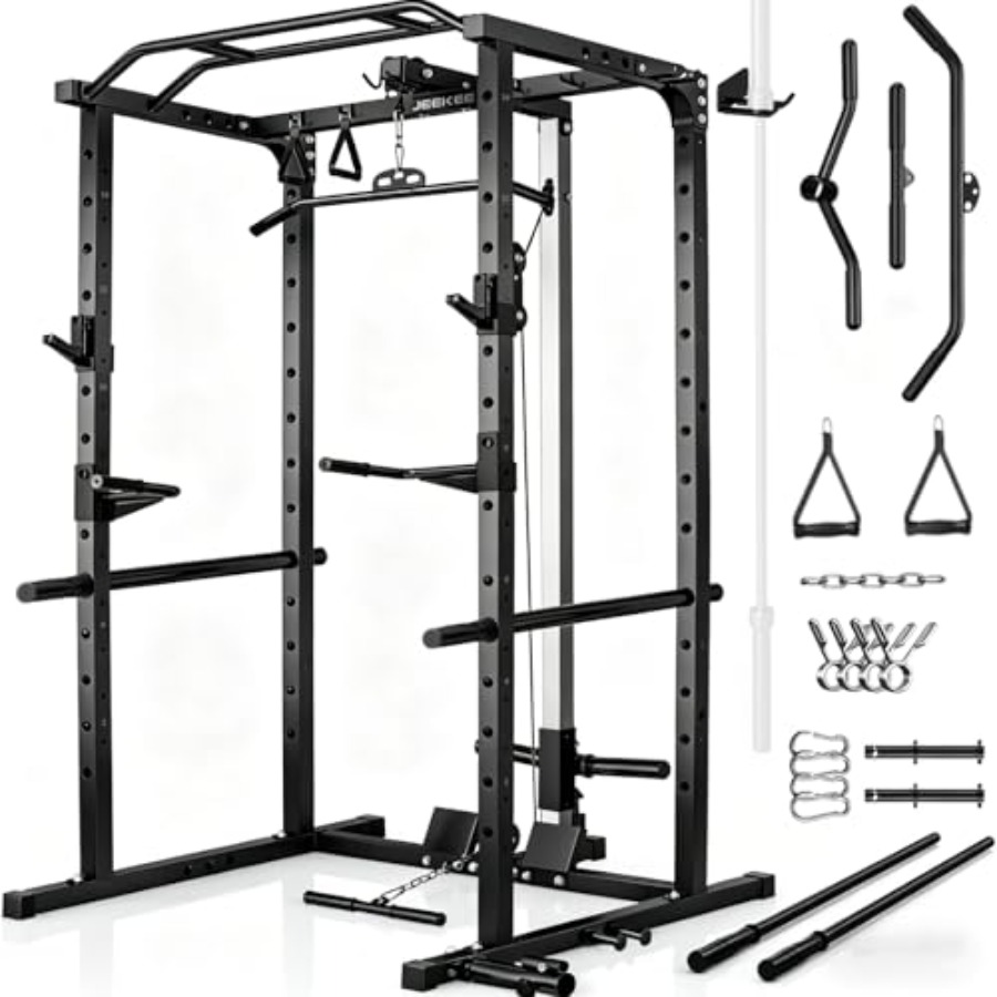 Rack de potencia para gimnasio - Home Bar And Gym reseña y precio