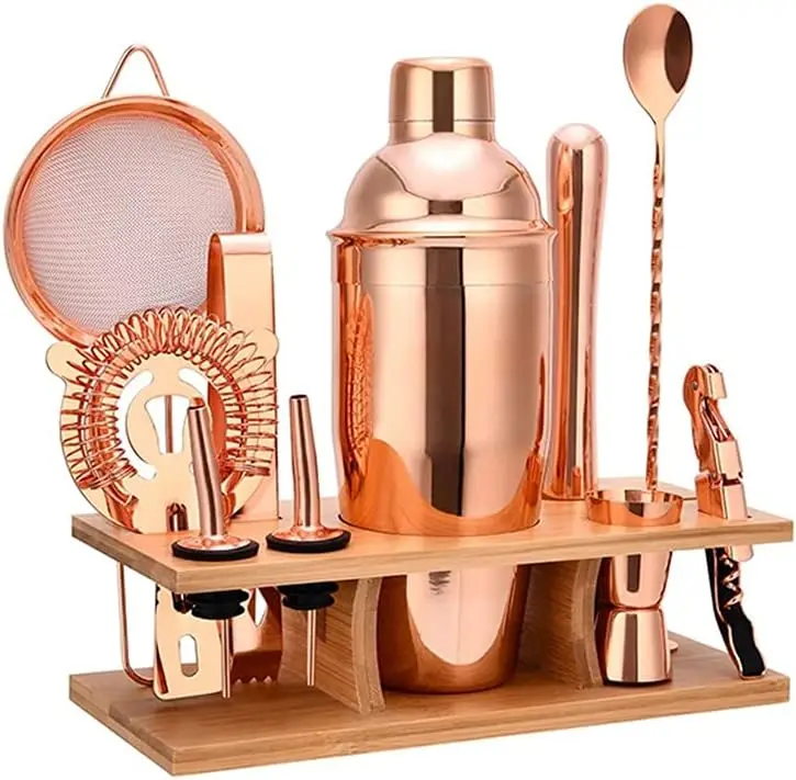 Kit de Barman de 12 Piezas, Ju - Boston Shaker Set reseña y precio