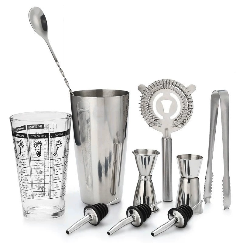 Set de Coctelería de Acero Ino - Boston Shaker Set reseña y precio