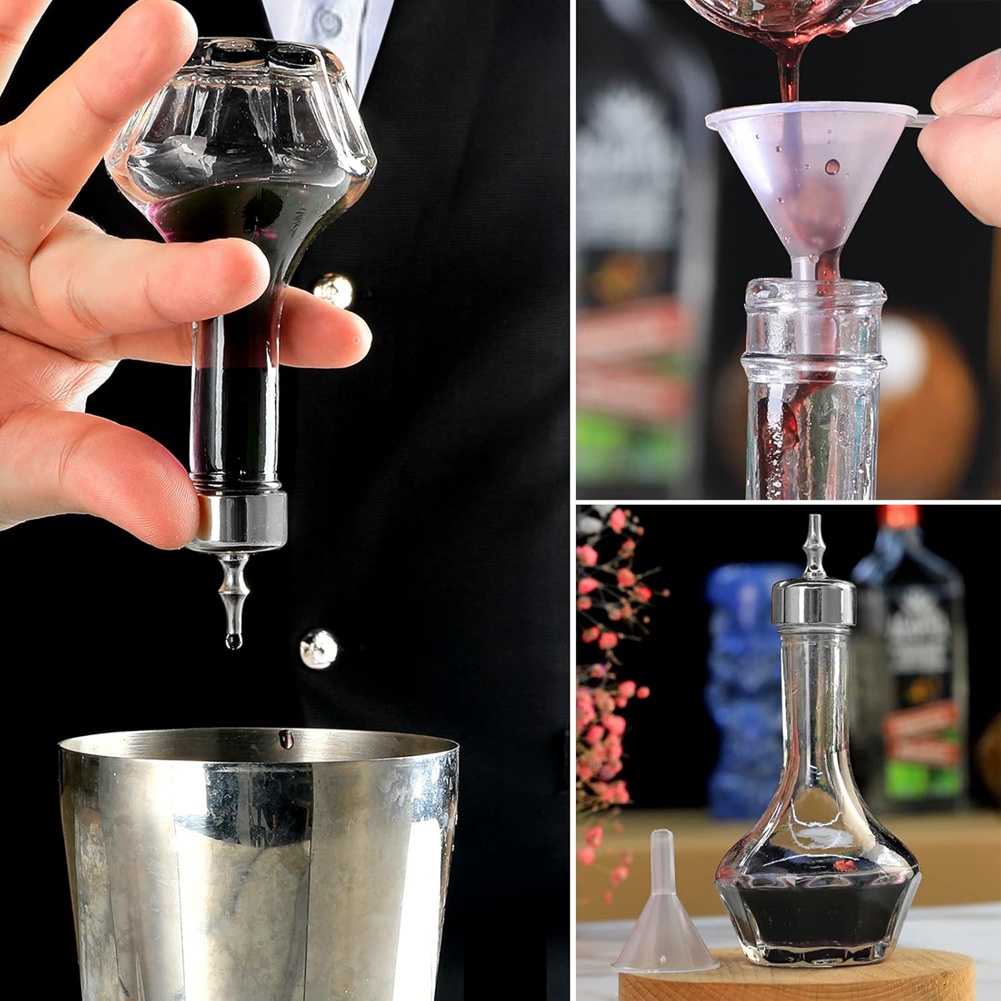 Juego de Botellas para Cóctele - Bitters Bottle Set reseña y precio