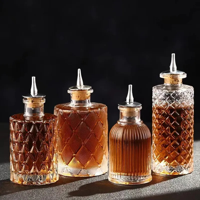 Botellas de amargo de cóctel c - Bitters Bottle Set reseña y precio