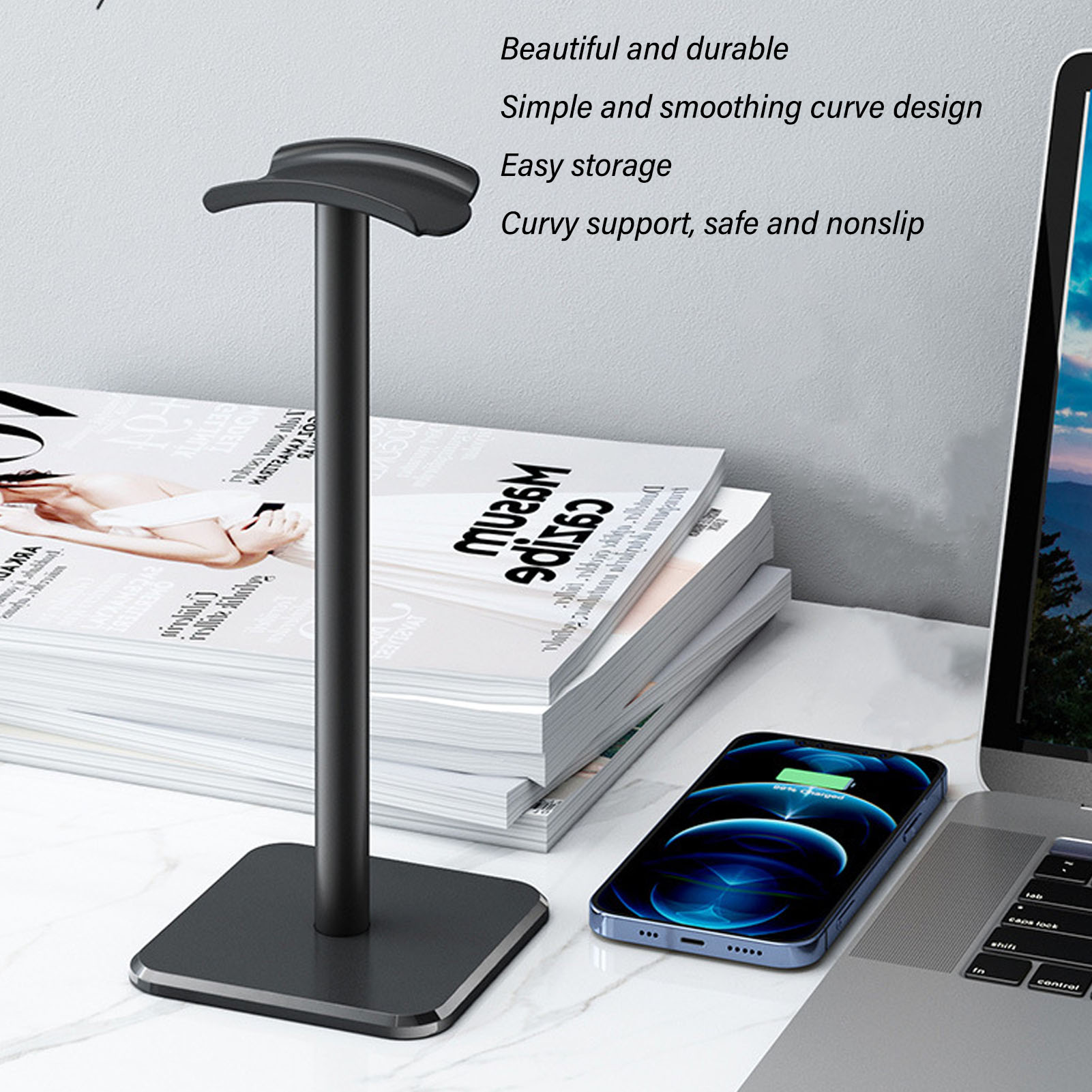 Soporte para auriculares, Base - Home Bar Stand reseña y precio