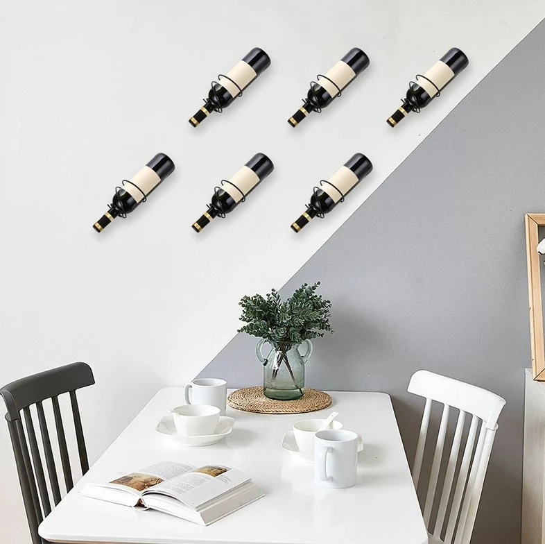 Paquete de 6 estantes para vin - Home Bar Stand reseña y precio