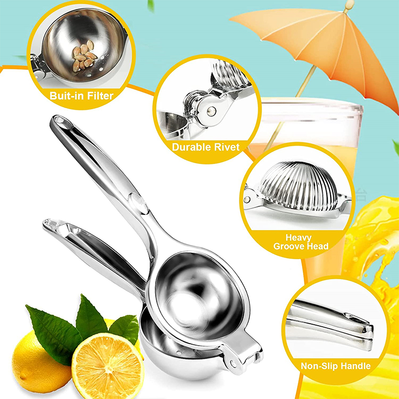 Exprimidor de limón Manual, ex - Citrus Juicer Bar reseña y precio