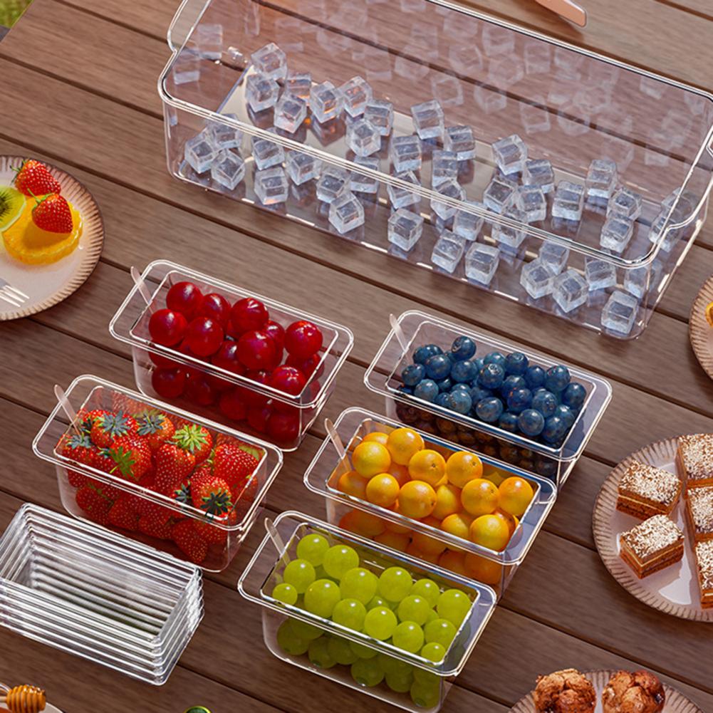 Juego de Servicio para Tacos,  - Garnish Tray Set reseña y precio