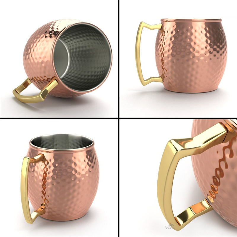 Moscow Mule-taza de cobre de a - Mule Copper Mug reseña y precio