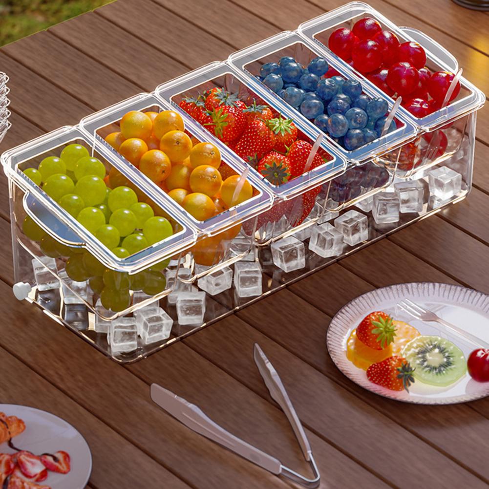 Juego de Servicio para Tacos 2 - Garnish Tray Set reseña y precio
