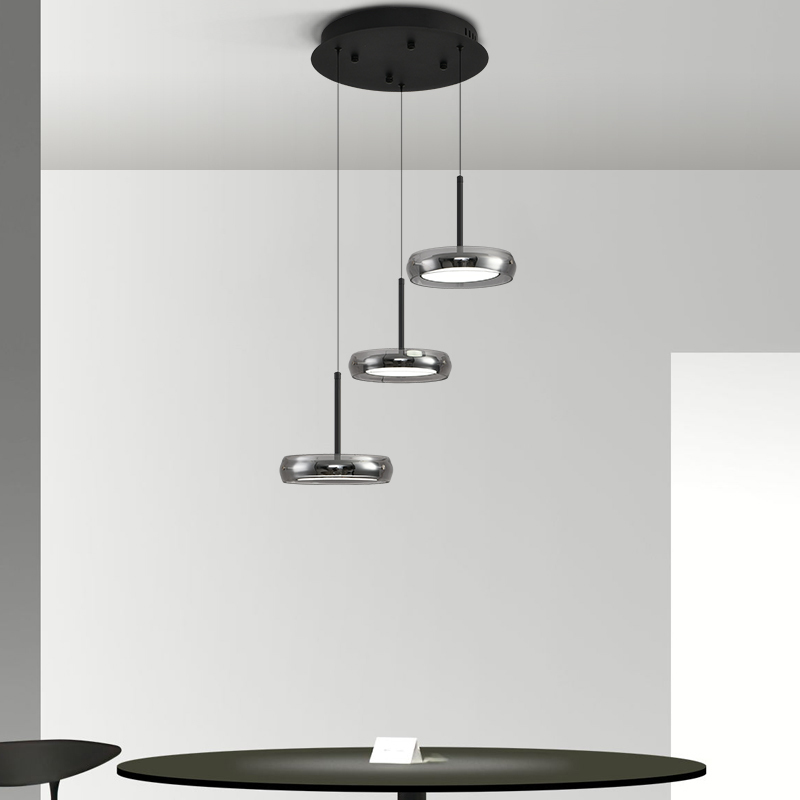 Lámpara colgante de tres cabez - Home Bar And Counter reseña y precio