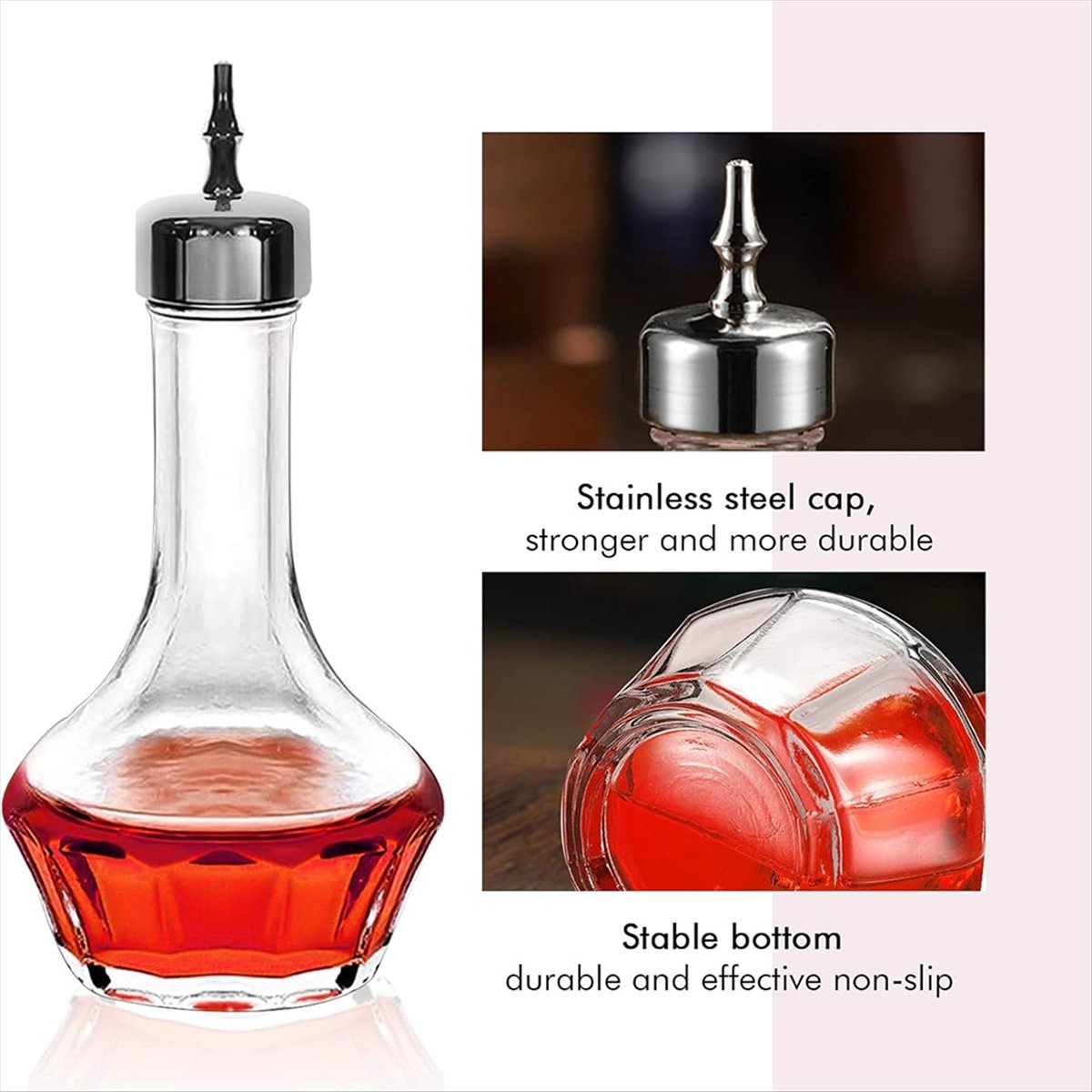 Juego de 6 Botellas para Bitte - Bitters Bottle Set reseña y precio